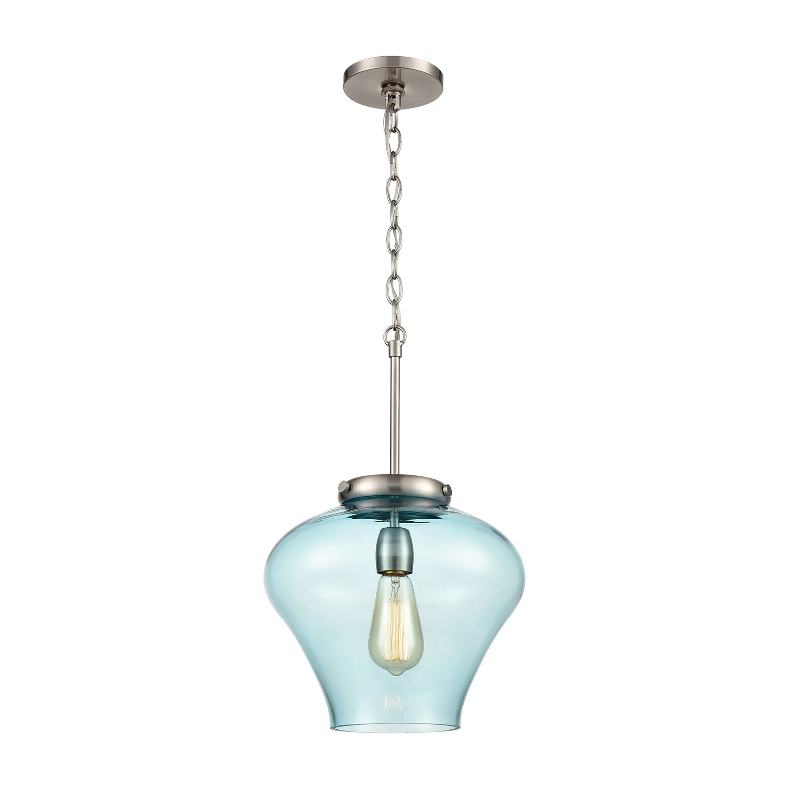 Longshore Tides Russo 1 - Light Single Bell Pendant & Reviews